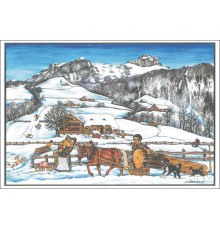 R-7384 Weihnachtskarte