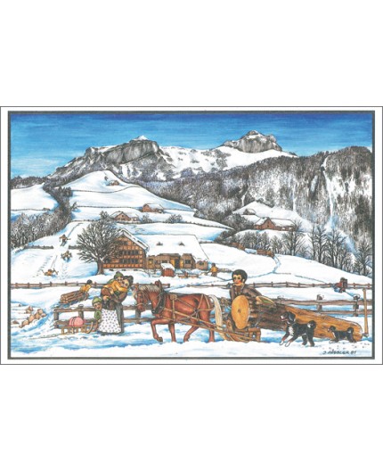 R-7384 Weihnachtskarte