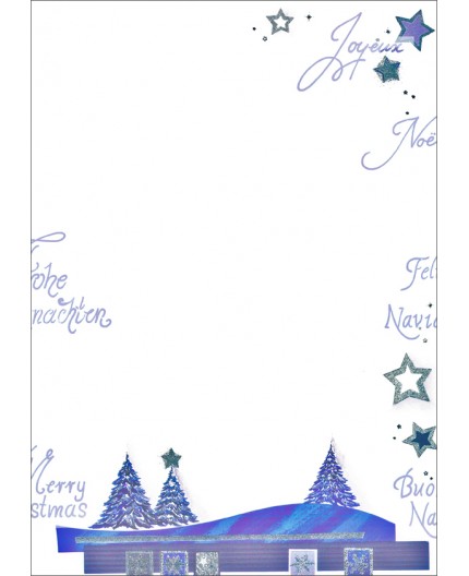 R-8616, Briefpapier Weihnachten