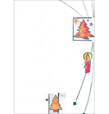R-8633, Briefpapier Weihnachten