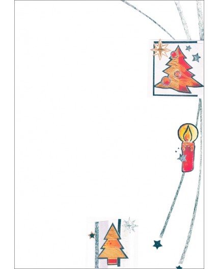 R-8633, Briefpapier Weihnachten