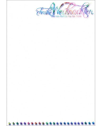 R-8683, Briefpapier Weihnachten