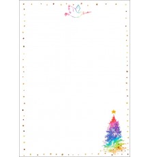 R-8701, Briefpapier Weihnachten