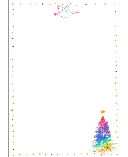 R-8701, Briefpapier Weihnachten