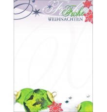 R-8705, Briefpapier Weihnachten