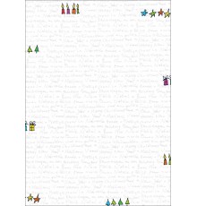 R-8671, Briefpapier Weihnachten