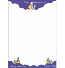 R-8672, Briefpapier Weihnachten