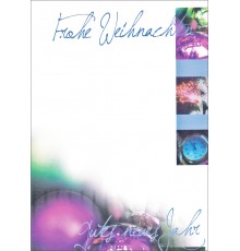 R-8677, Briefpapier Weihnachten