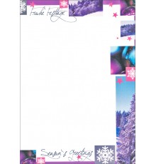 R-8667, Briefpapier Weihnachten