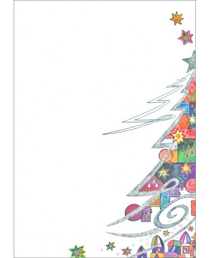 R-8648, Briefpapier Weihnachten