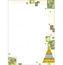 R-8631, Briefpapier Weihnachten