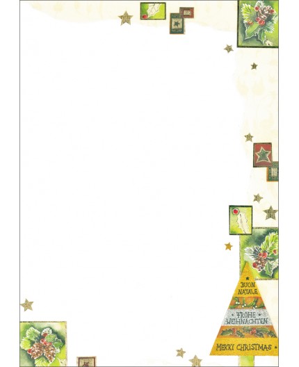 R-8631, Briefpapier Weihnachten