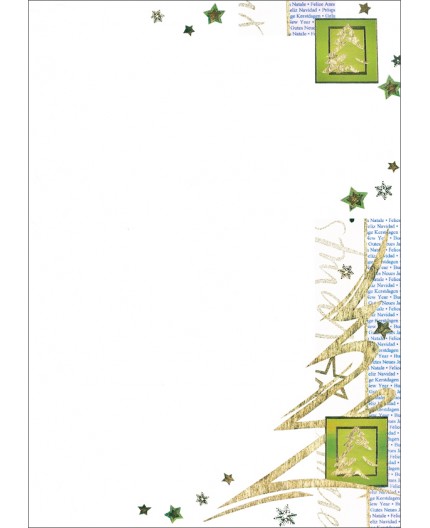 R-8630, Briefpapier Weihnachten