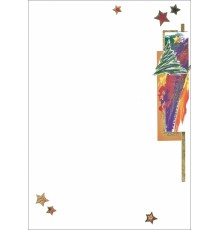 R-8614, Briefpapier Weihnachten