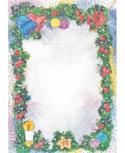 R-8604, Briefpapier Weihnachten