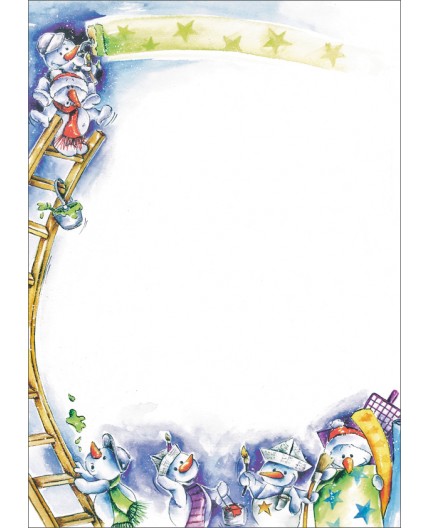 R-8655, Briefpapier Weihnachten