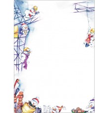 R-8653, Briefpapier Weihnachten