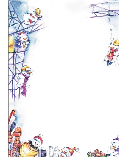 R-8653, Briefpapier Weihnachten