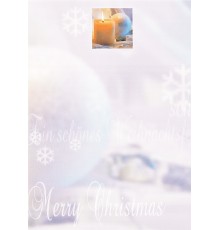 R-8643, Briefpapier Weihnachten