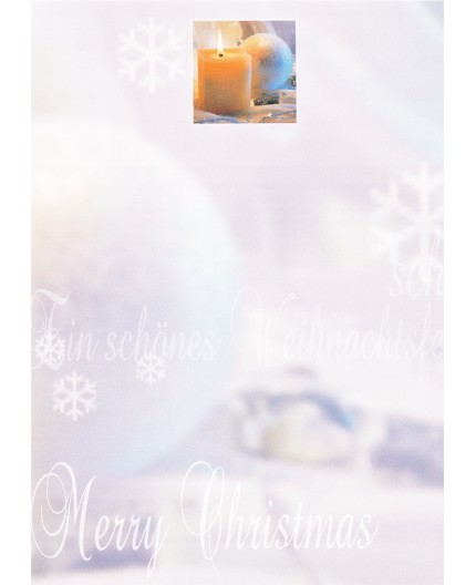 R-8643, Briefpapier Weihnachten