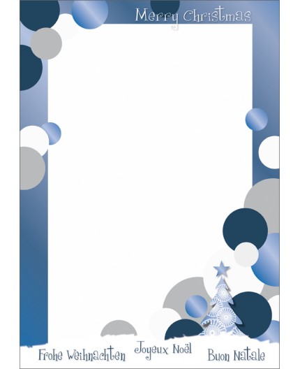 R-970-6187, Briefpapier Weihnachten