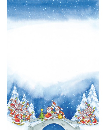 R-970-6162, Briefpapier Weihnachten