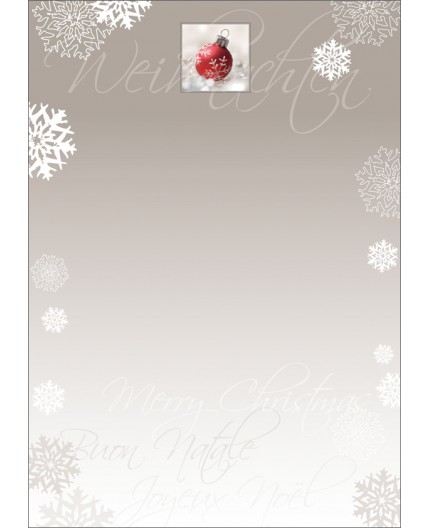 970-6180, Briefpapier Weihnachten