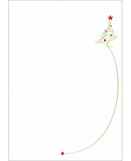 970-6218, Briefpapier Weihnachten
