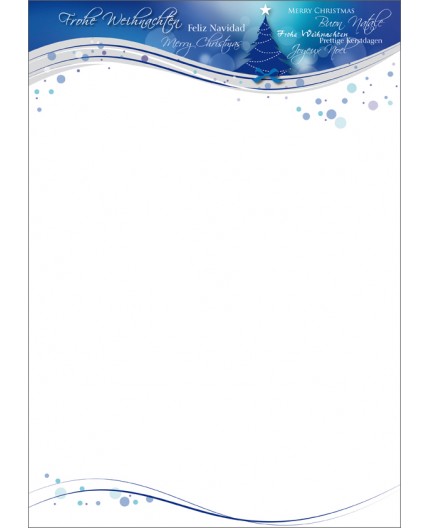970-6209, Briefpapier Weihnachten