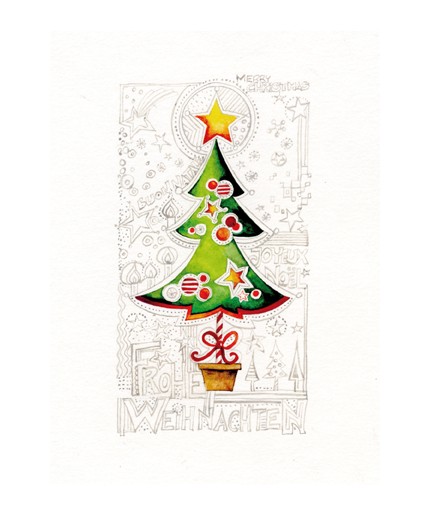 R-9212 Weihnachtskarte