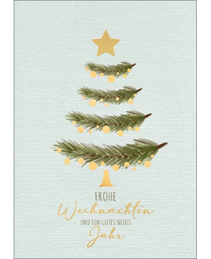 970-8733, Weihnachtskarte