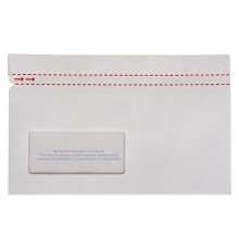 PAKETCOUVERT SELBSTKLEBEND C5/6 MIT FENSTER LINKS