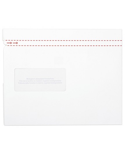 PAKETCOUVERTS SELBSTKLEBEND C5 MIT FENSTER LINKS