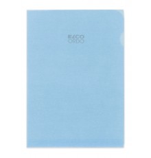 ORDO-MÄPPLI TRANSPARENT BLAU