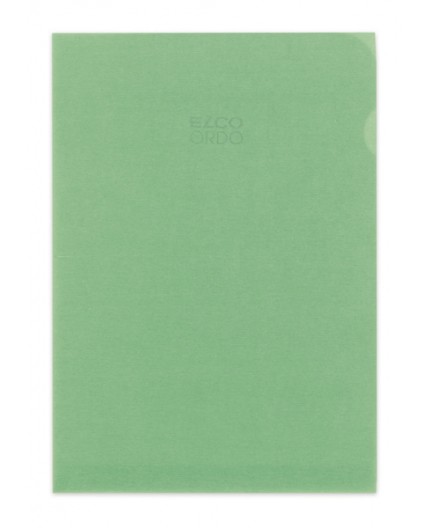 ORDO-MÄPPLI TRANSPARENT GRÜN