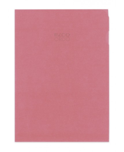 ORDO-MÄPPLI TRANSPARENT ROT