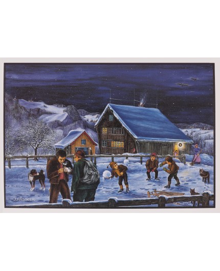 R-2363 Weihnachtskarte