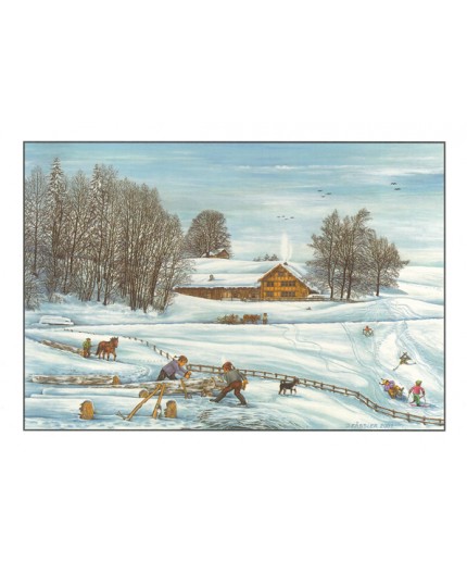 R-8348 Weihnachtskarte