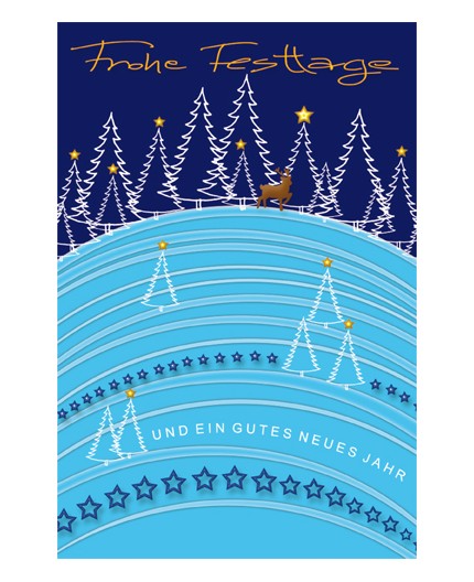 R-9262 Weihnachtskarte