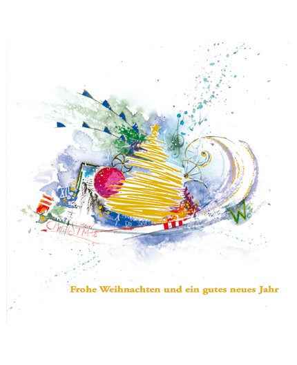 R-9822 Weihnachtskarte