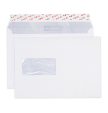 C5, mit Spezialfenster 90 x 45mm links