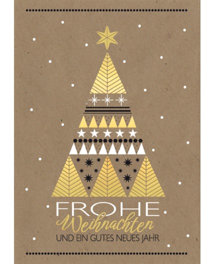 970-8657, Weihnachtskarte